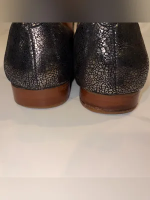 Jack Rogers Audrey Gunmetal Loafers 10 EXC CONDITION thumbnail 5