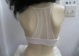 Victoria's Secret body by victoria perfect shape bra in white/ off white size 32D. thumbnail 8
