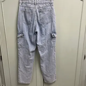 Sincerely Jules Cargo Jeans Size 3 Sz 25 Light Wash Denim thumbnail 2