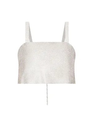 OW Collection Gloria Top in Silver Fox Size XS thumbnail 5