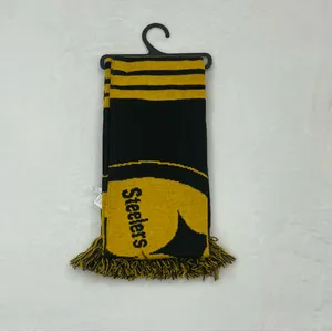 Pittsburgh Steelers NFL Football FOCO Team Logo Acrylic Winter Scarf Scarve 2 thumbnail 3
