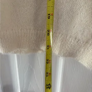 Melrose and Market‎ Cream Crew Neck Sweater with Plush Texture NWOT Size XL thumbnail 4