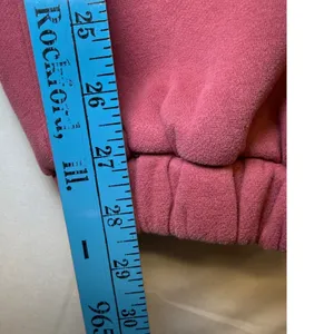 Comfrt Airplane Mode Signature Fleece Sweatpants‎ Maroon Red Joggers Womens M thumbnail 7