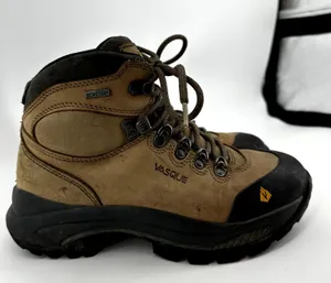 Vasque Wasatch GTX Hiking Boots Lace Up Leather Waterproof Outdoor Tan 7.5M thumbnail 3