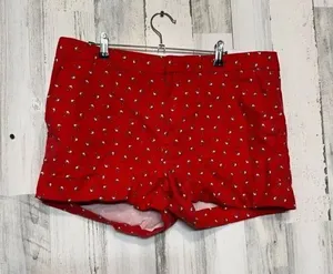Banana republic red shorts thumbnail 1