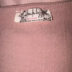 Intimately Free People Pink V Neck Bodysuit thumbnail 6