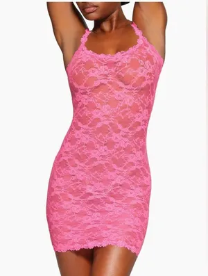 SKIMS Lace Mini Dress thumbnail 6