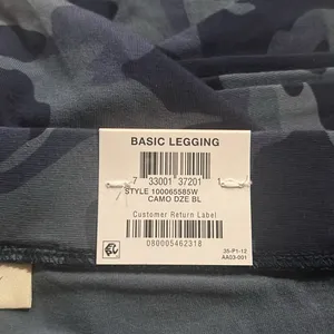 Camo Daze Printed Leggings, Mid Rise Plus Size 2X New w/Tag thumbnail 5