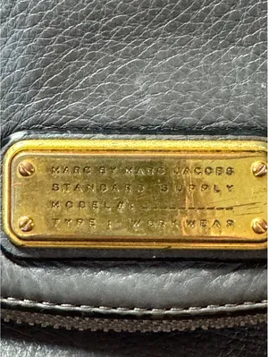 Marc by Marc Jacobs Dark Gray Leather Crossbody Bag thumbnail 11