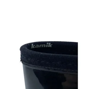 Kamik Marina Women's Black Synthetic Rubber Round Toe Mid Calf Rain Boots Size 7 thumbnail 6
