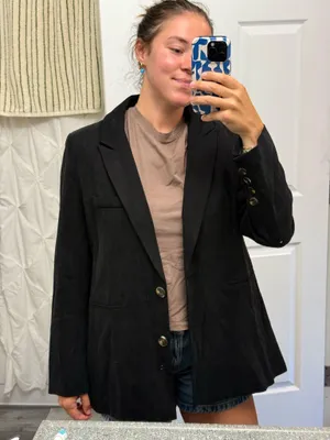 Black blazer Stories Be Told Size 14 thumbnail 5
