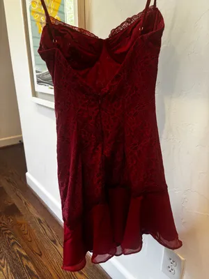 Mistress Rocks Red mini Dress thumbnail 3