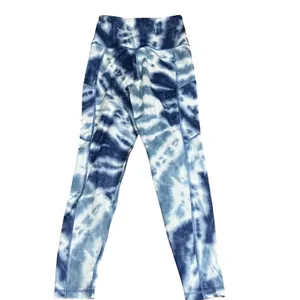 American Eagle blue tye dye leggings thumbnail 5