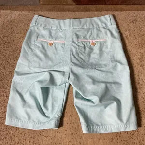 Peter Millar Womens Preppy Geometric Golfcore Shorts‎ Size 2 Performance thumbnail 6