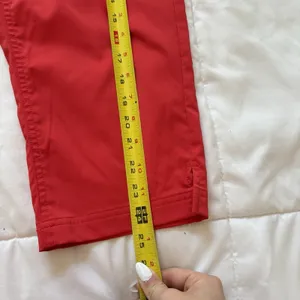NVO by Lanctot Cropped Pants Womens 2 Red Golf Preppy Outdoor Activewear‎ Luxury thumbnail 6