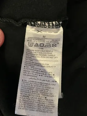 Old Navy Leggings Womens Medium Black White Grid Print Stretch Pull On Cotton thumbnail 8