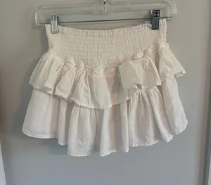Ron Jon White Mini Skirt thumbnail 1