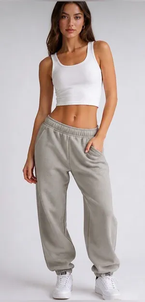 PacSun Sweatpants LazyPants Brown Tan Cozy XS Comfy Soft Lounge Neutral Pants thumbnail 1