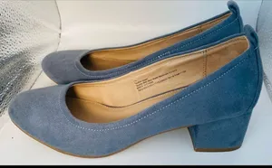 Universal Thread Blue Lenora Pumps / block heel suede size 7.5 thumbnail 2