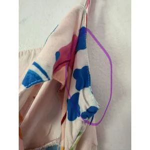 Paper Heart Colorful Celestial Open Back Abstract Maxi Dress Size Small thumbnail 8