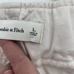 Abercrombie &‎ Fitch Large Long A&F Ultra Wide Leg Pant Pleated Front Women’s thumbnail 11