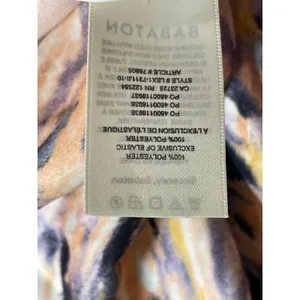 Aritzia Babaton Multicolor Abstract Striped High Waisted Midi Slip Skirt Size 2 thumbnail 6