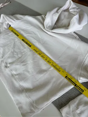 a new day Ivory Cream Pullover Hoodie Sweatshirt Size XL thumbnail 6