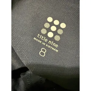 Title Nine Clamber Pants Womens 8 Blue ruched Hiking Cargo Crop Trousers thumbnail 7