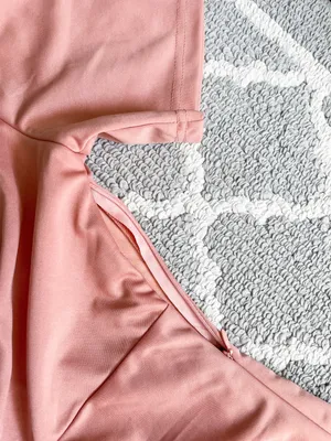 Showpo Blush Pink Front Knot Mini Dress thumbnail 8