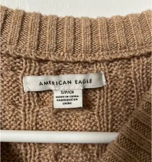American Eagle Cable Knit Sweater thumbnail 4