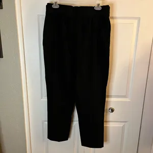 Rachel Zoe Tie Belt Black Pants size 10 thumbnail 2