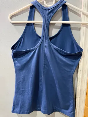 Nike Dri-FIT Women's Blue Racerback Athletic Tank Top Size M thumbnail 5