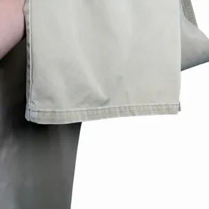 VTG Y2K Abercrombie‎ Women's 10R 25 Issue Wide Leg Flare Pants Khaki Minimalist thumbnail 9