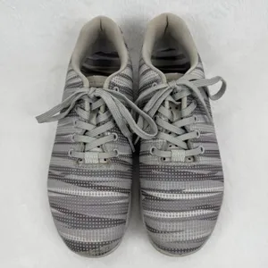 NOBULL Training Shoes Women's Size 10.5‎ Gray Stripe Trainer Sneakers thumbnail 5