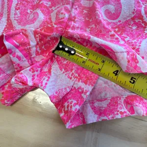 Lilly Pulitzer The Walsh Pink Pout Print Cotton 3" Shorts Sz‎ 00 thumbnail 11