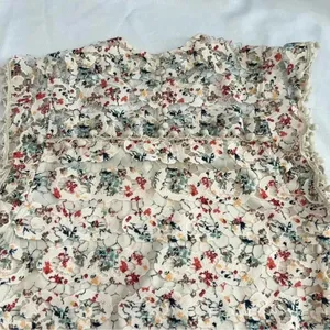 Revolve‎ Tularosa Kennedy Top in Rainbow Lace Blouse Size Small Cream/Mul… thumbnail 5