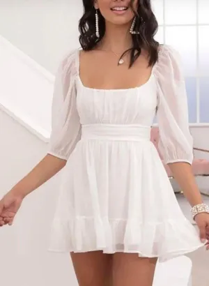 Lucy in the Sky White Dress thumbnail 1