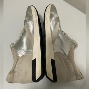 Free People Kick It Silver Metallic Sneaker Size 8.5 - 9 US 39 EU thumbnail 11