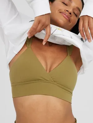 OFFLINE By Aerie Real‎ Me Xtra Ruffle Sports Bra thumbnail 1