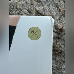 NWT A New Day Black Floral Back Seam Thigh High Stockings M/L thumbnail 3