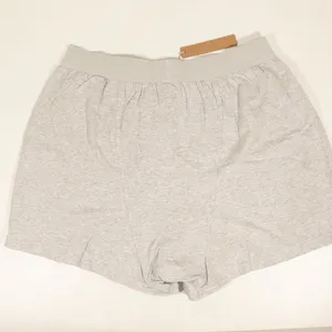 NWT Skims Boyfriend Loose Boxer in Light Heather Gray thumbnail 10