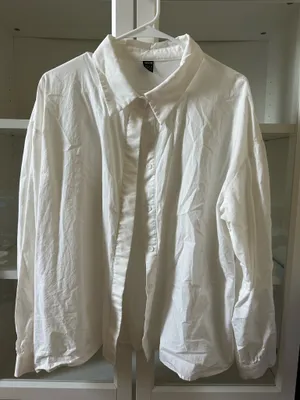 SheIn White Button Down thumbnail 1