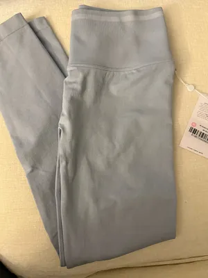 Buffbunny Grayish Blue High-Waist Seamless Leggings thumbnail 1