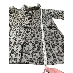 hazel azelhaze Vintage Animal Print jacket Sz M thumbnail 6