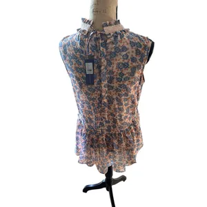 Rebecca Minkoff “Jamie Top” Sleeveless Blouse Size M NWT thumbnail 4