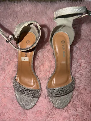 Heels Silver Size 6 thumbnail 2