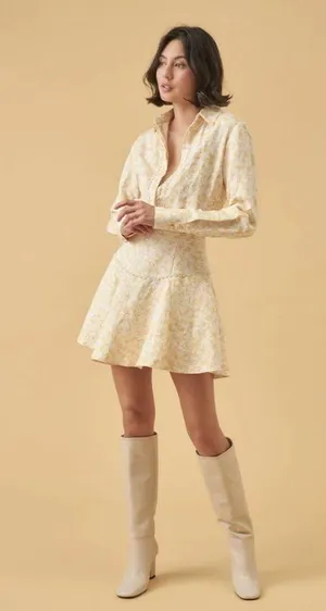 Mon Renn Banks Print Mini Dress - Banks Print thumbnail 2