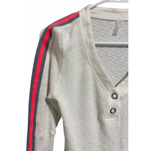 Free People Movement Recovery Layer‎ Top White Women's Size Medium thumbnail 7