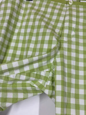 Y2K Abercrombie & Fitch Gingham Low Rise Capris Size 10 thumbnail 9