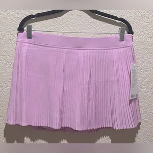 Lululemon NWT Varsity High Rise Pleated Tennis Skirt Vital Pink Size 12 thumbnail 3